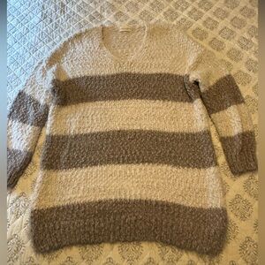 Cozy Striped Knit Sweater